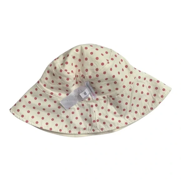 Isaac Mizrahi Live! Reversible Women's Bucket Hat Pink Polka Dot - Picture 10 of 12